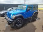 2016 Jeep Wrangler Rubicon Blue vin: 1C4BJWCG3GL218864