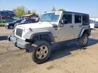 2016 Jeep Wrangler Unlimited Sport Белый vin: 1C4BJWDG1GL109897