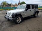 2017 Jeep Wrangler Unlimited Sport White vin: 1C4BJWDG1HL663295