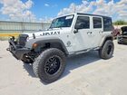 2017 Jeep Wrangler Unlimited Sport White vin: 1C4BJWDG2HL656291