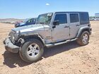 2017 Jeep Wrangler Unlimited Sport Silver vin: 1C4BJWDG2HL702833