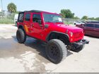 2017 Jeep Wrangler Unlimited Sport Red vin: 1C4BJWDG3HL561447