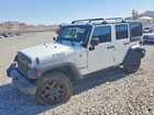 2017 Jeep Wrangler Unlimited Sport White vin: 1C4BJWDG5HL594109