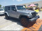 2016 Jeep Wrangler Unlimited Willys Wheeler Серебряный vin: 1C4BJWDG6GL283920