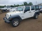 2017 Jeep Wrangler Unlimited Sport White vin: 1C4BJWDG6HL741862