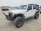 2016 Jeep Wrangler Unlimited Sport White vin: 1C4BJWDG7GL270156