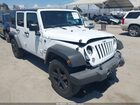 2016 Jeep Wrangler Unlimited Sport White vin: 1C4BJWDG8GL266018