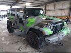 2016 Jeep Wrangler Unlimited Sport Green vin: 1C4BJWDG8GL333829