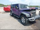 2017 Jeep Wrangler Unlimited Sport Purple vin: 1C4BJWDG9HL615656