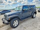 2016 Jeep Wrangler Unlimited Sport Gray vin: 1C4BJWDGXGL207228