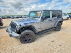 2017 Jeep Wrangler Unlimited Sport Silver vin: 1C4BJWDGXHL643370