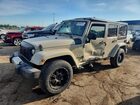 2017 Jeep Wrangler Rubicon Tan vin: 1C4BJWEG2HL669914