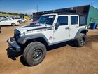 2018 Jeep Wrangler Unlimited Rubicon White vin: 1C4BJWFG2JL813692
