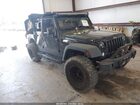 2016 Jeep Wrangler Unlimited Rubicon Gray vin: 1C4BJWFG5GL254714