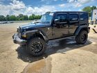 2016 Jeep Wrangler Unlimited Sport Black vin: 1C4BJWKG4GL293638