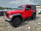 2018 Jeep Wrangler Sport Red vin: 1C4GJXAN2JW222293