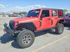 2017 Jeep Wrangler Unlimited Sport Red vin: 1C4HJWDG4HL606504