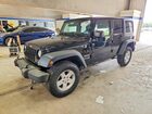 2018 Jeep Wrangler Unlimited Sport Black vin: 1C4HJWDGXJL837588