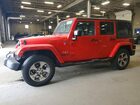 2016 Jeep Wrangler Unlimited Sahara Red vin: 1C4HJWEGXGL257183