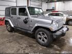 2018 Jeep Wrangler Jk Unlimited Sahara Gray vin: 1C4HJWEGXJL825035
