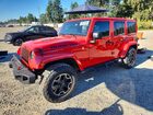 2016 Jeep Wrangler Unlimited Rubicon Красный vin: 1C4HJWFG2GL225021