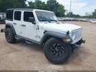 2018 Jeep Wrangler Unlimited Sport S 4x4 White vin: 1C4HJXDG0JW105474