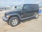 2020 Jeep Wrangler Unlimited Sport Black vin: 1C4HJXDG4LW170749