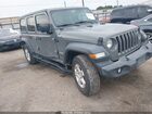 2020 Jeep Wrangler Unlimited Sport S 4x4 Gray vin: 1C4HJXDG4LW258376