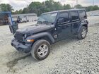 2020 Jeep Wrangler Unlimited Sport Black vin: 1C4HJXDG5LW242168