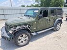2020 Jeep Wrangler Unlimited Sport Зеленый vin: 1C4HJXDG6LW284848