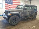 2018 Jeep Wrangler Unlimited Sport Gray vin: 1C4HJXDG7JW232836
