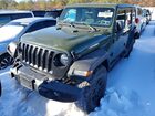 2021 Jeep Wrangler Зеленый vin: 1C4HJXDG7MW737571