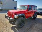 2018 Jeep Wrangler Unlimited Sport Red vin: 1C4HJXDG9JW134505