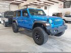 2023 Jeep Wrangler 4-door Sport S 4x4 Синий vin: 1C4HJXDG9PW686658