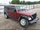 2021 Jeep Wrangler Unlimited Willys 4x4 Burgundy vin: 1C4HJXDN0MW680449