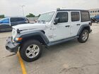 2020 Jeep Wrangler Unlimited Sport White vin: 1C4HJXDN3LW248467