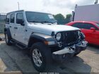 2020 Jeep Wrangler Unlimited Sport S 4x4 White vin: 1C4HJXDN4LW138897