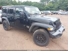 2020 Jeep Wrangler Unlimited Sport S 4x4 Black vin: 1C4HJXDN5LW115046