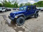 2018 Jeep Wrangler Unlimited Sport Blue vin: 1C4HJXDN7JW197309