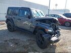 2020 Jeep Wrangler Unlimited Sport Altitude 4x4 Gray vin: 1C4HJXDN8LW145352