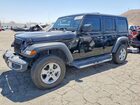 2020 Jeep Wrangler Unlimited Sport Black vin: 1C4HJXDNXLW198165