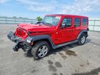 2021 Jeep Wrangler Unlimited Sport Red vin: 1C4HJXDNXMW664727