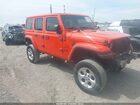 2020 Jeep Wrangler Unlimited Sahara Orange vin: 1C4HJXEN2LW115729