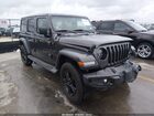 2020 Jeep Wrangler Unlimited Sahara Altitude 4x4 Gray vin: 1C4HJXEN3LW111706