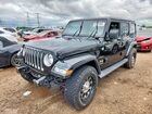 2021 Jeep Wrangler Unlimited Sahara Black vin: 1C4HJXENXMW539774