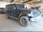 2020 Jeep Wrangler Unlimited Rubicon 4x4 Black vin: 1C4HJXFG3LW247592