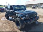 2019 Jeep Wrangler Unlimited Rubicon 4x4 Black vin: 1C4HJXFG5KW525326