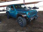 2019 Jeep Wrangler Unlimited Rubicon 4x4 Green vin: 1C4HJXFG8KW676726