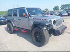 2020 Jeep Wrangler Unlimited Rubicon 4x4 Silver vin: 1C4HJXFN0LW151742