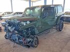 2020 Jeep Wrangler Unlimited Rubicon Green vin: 1C4HJXFN2LW337511